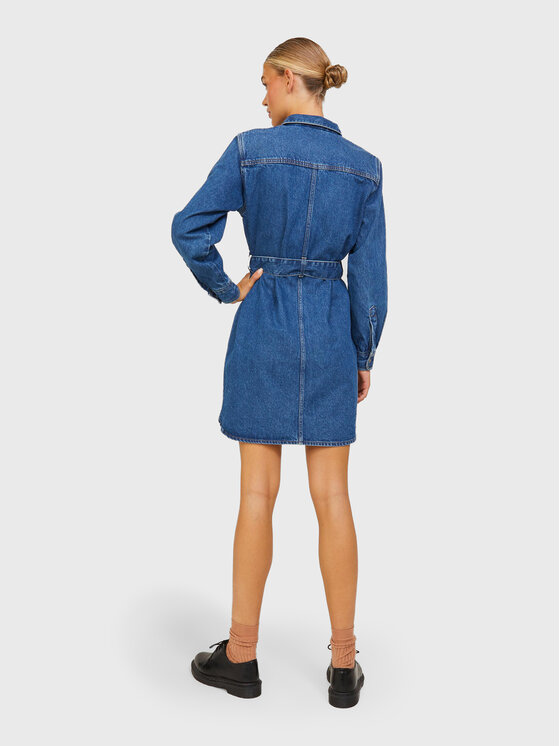 JJXX JJXX Džínsové šaty Thalia 12213785 Modrá Regular Fit