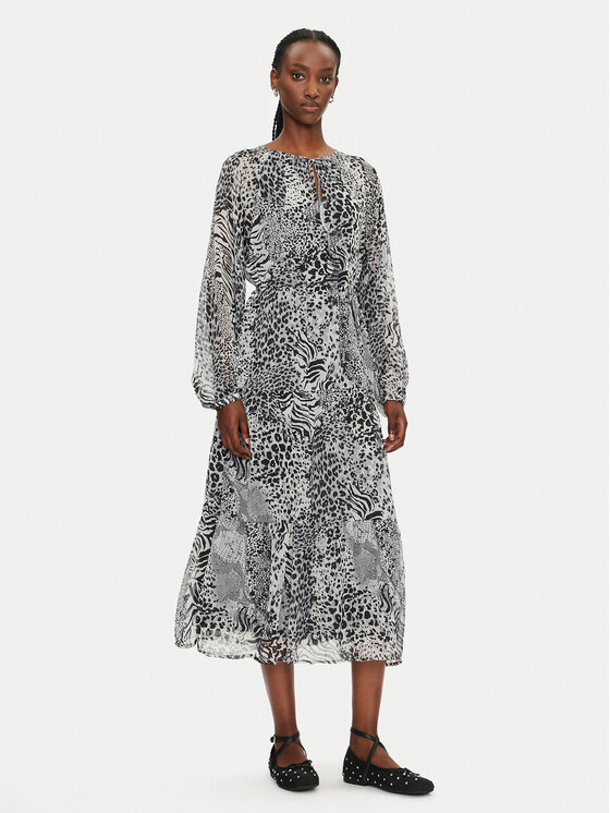 ONLY ONLY Kleid für den Alltag Ria 15329223 Grau Regular Fit