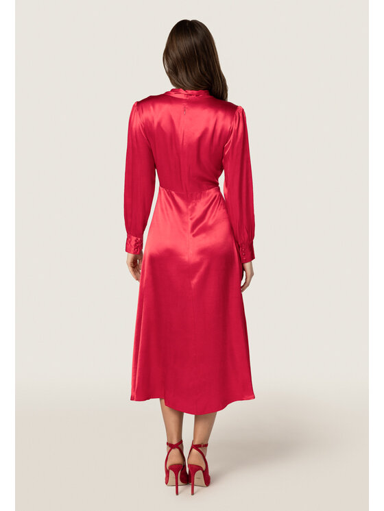 QUIOSQUE QUIOSQUE Šaty CORDOBA DRESS Červená Regular Fit