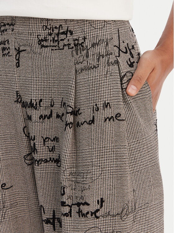 Desigual Desigual Stoffhose 26SWPW39 Braun Regular Fit