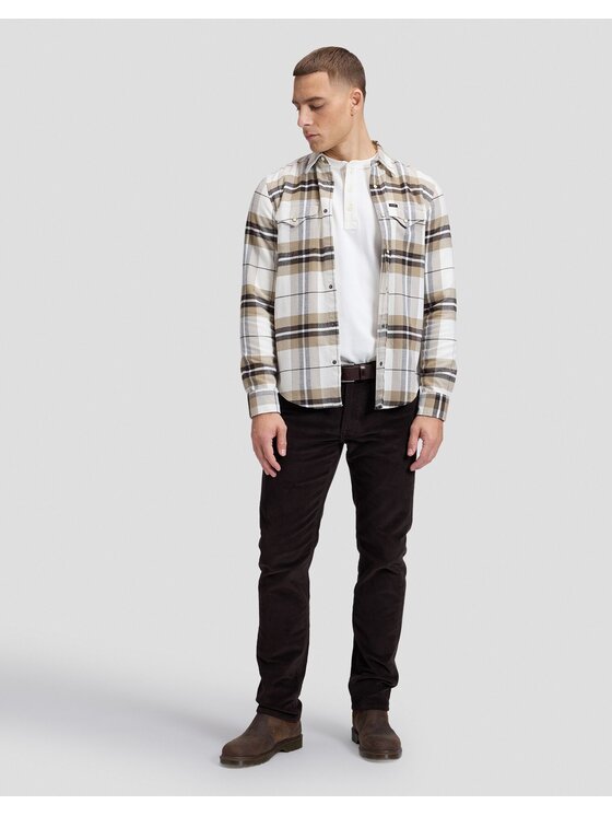 Lee Lee Koszula CLEAN WESTERN SHIRT Kolorowy Regular Fit