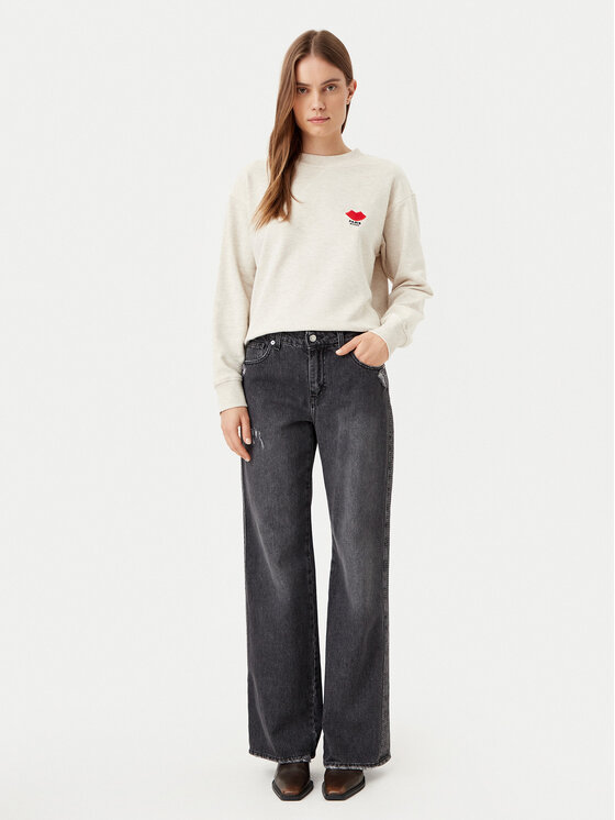 JDY JDY Felpa Boogie 15320335 Beige Loose Fit
