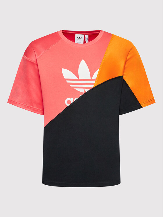 adidas T-krekls adicolor Colorblock HC4498 Daudzkrāsains Relaxed Fit |  Modivo.lv