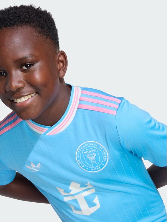 adidas adidas Koszulka techniczna Inter Miami CF 25/26 Third Messi Jersey Błękitny Regular Fit