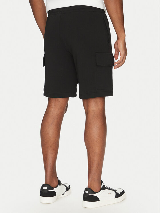 Lacoste Lacoste Sportovní kraťasy GH9743 Černá Regular Fit