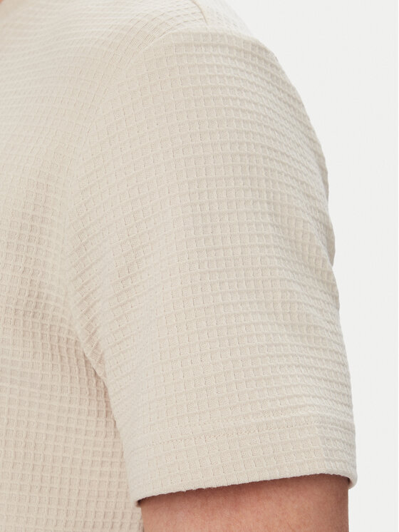 HUGO HUGO T-shirt Austin 50532011 Beige chiaro Regular Fit