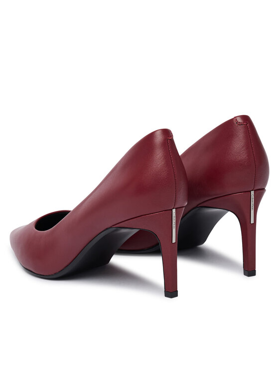 Calvin Klein Calvin Klein Magassarkú Ess Stiletto 70 HW0HW02607 Bordó