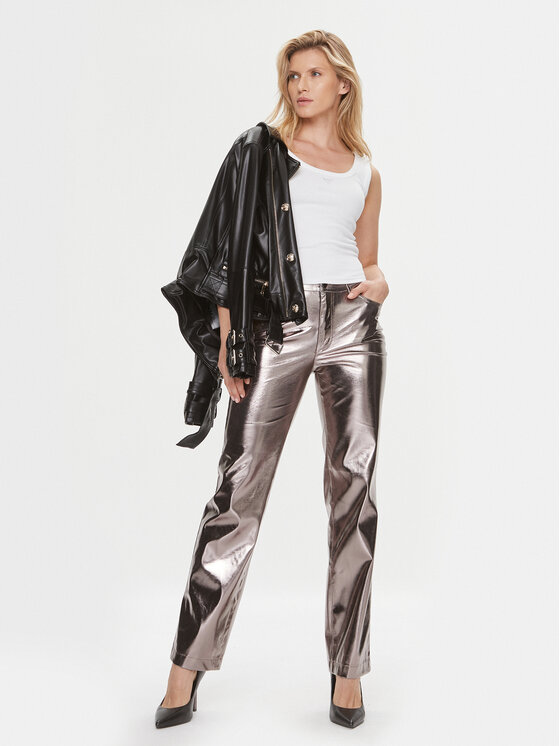 Guess Guess Top W3YP68 KA0H1 Alb Slim Fit