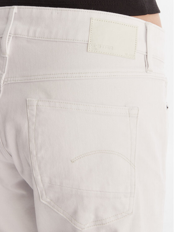 G-Star Raw G-Star Raw Blugi Kate D15264-C301 Alb Boyfriend Fit