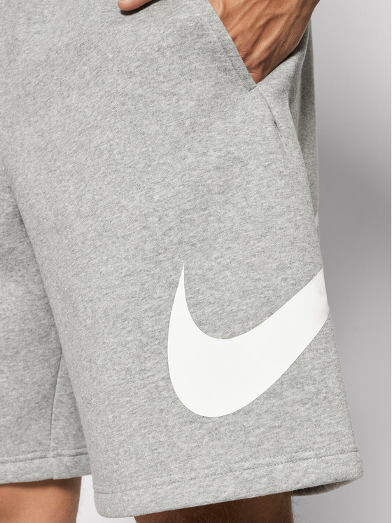 Nike Nike Sportske kratke hlače Club Short Bb BV2721 Siva Standard Fit