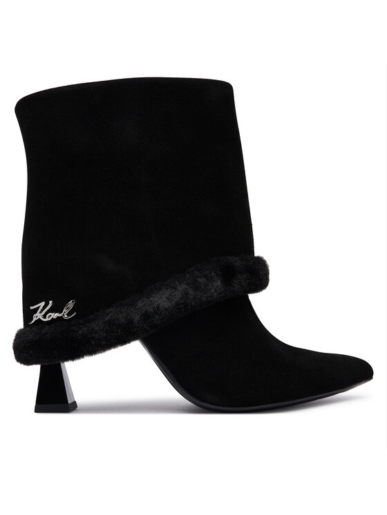 KARL LAGERFELD KARL LAGERFELD Botki Debutante KL32052 Czarny