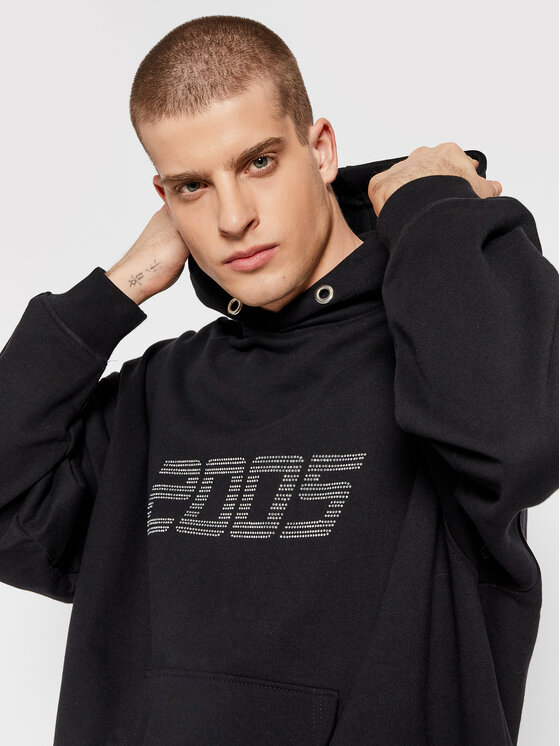2005 2005 Mikina Unisex Signature Černá Regular Fit