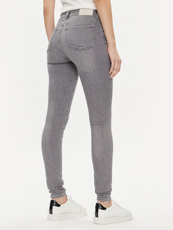 Tommy Hilfiger Tommy Hilfiger Jeansy Como WW0WW41302 Szary Skinny Fit