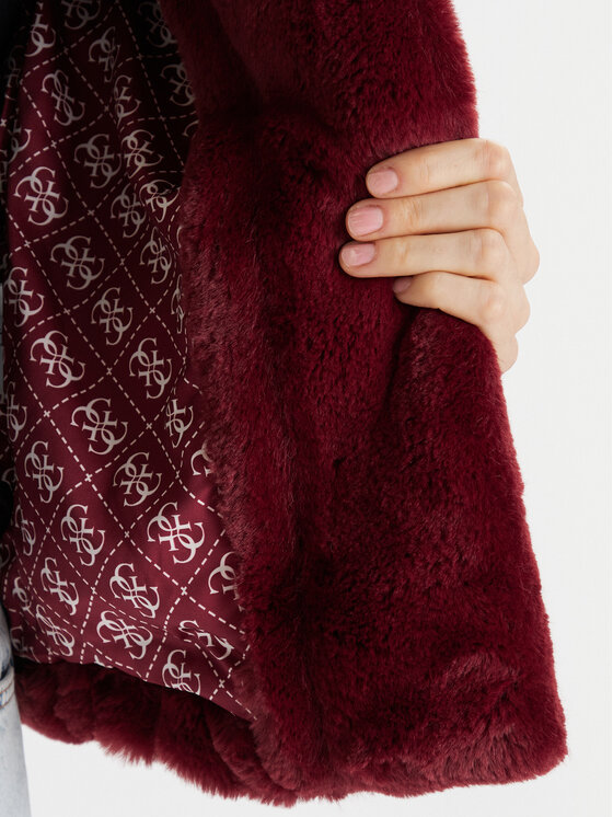Guess Guess Kažoks W0BL0N WDCH0 Bordo Regular Fit