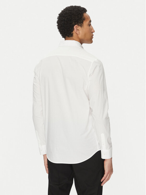 KARL LAGERFELD KARL LAGERFELD Cămașă 605911 552671 Alb Slim Fit