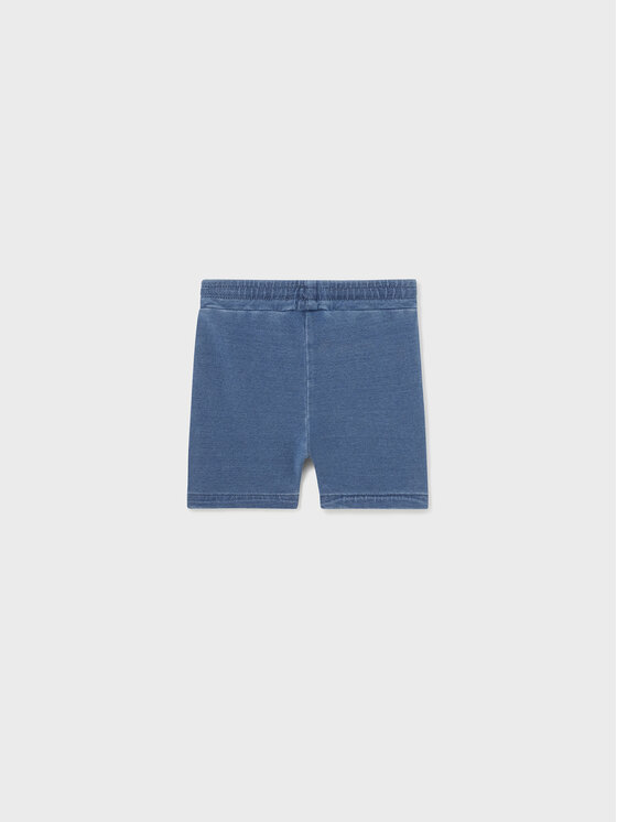 Mayoral Mayoral Шорти от плат 1292 Тъмносин Regular Fit