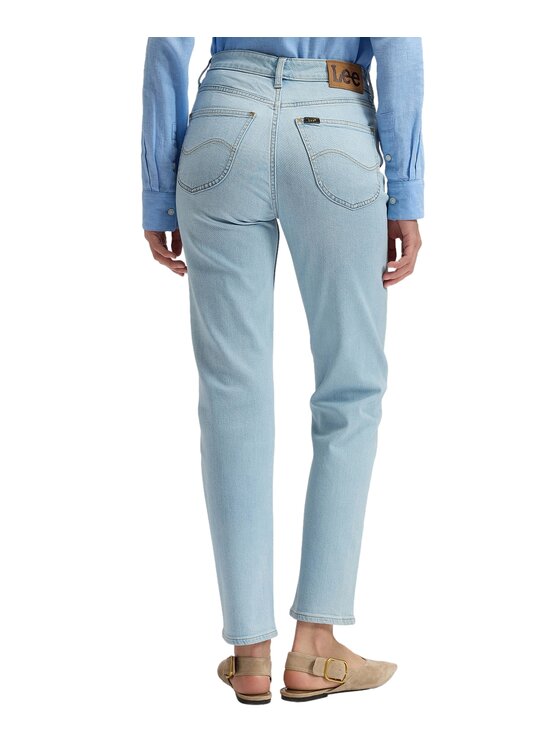 Lee Lee Jeansy 112376631 Niebieski Regular Fit