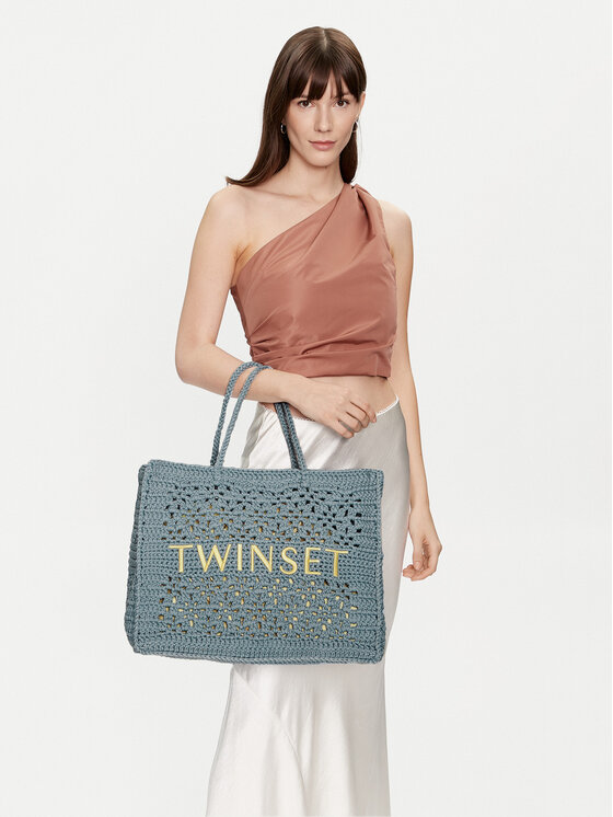 TWINSET TWINSET Kabelka 241TB7320 Modrá