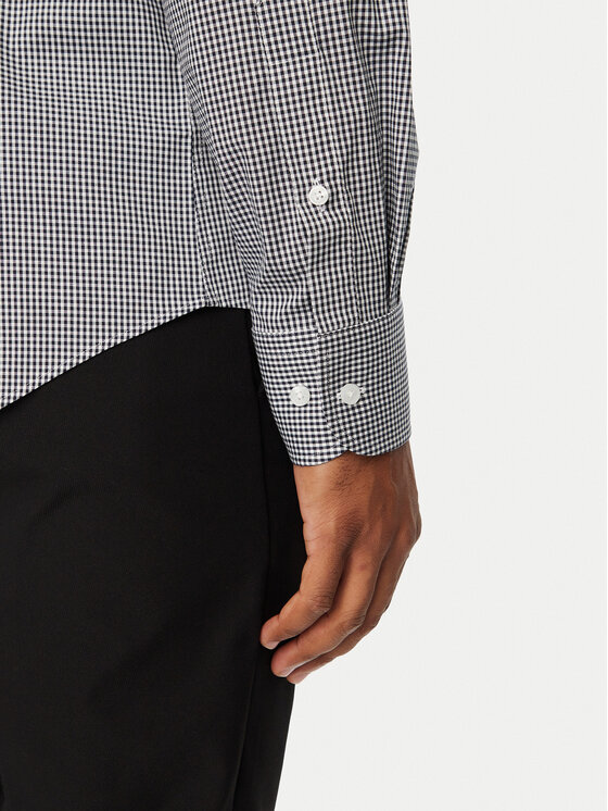 Tommy Hilfiger Tommy Hilfiger Πουκάμισο Gingham MW0MW42931 Σκούρο μπλε Regular Fit