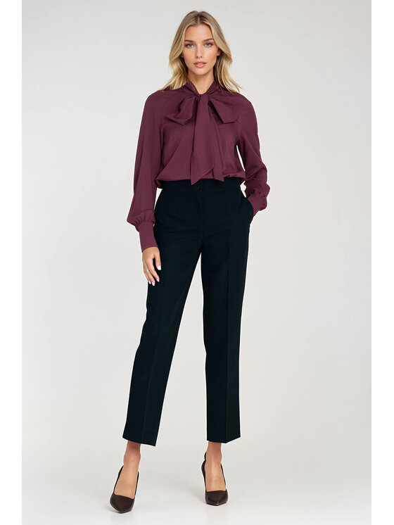 NIFE NIFE Halenka B204 Fialová Regular Fit