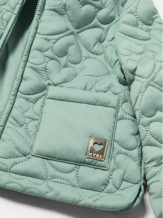 Mayoral Mayoral Prehodna jakna 2484 Zelena Regular Fit