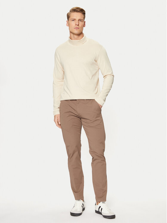 Jack&Jones Jack&Jones Rollkragenpullover Blabushwick 12261397 Beige Regular Fit
