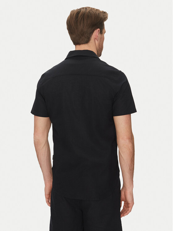 Blend Blend Koszula 20718401 Czarny Regular Fit