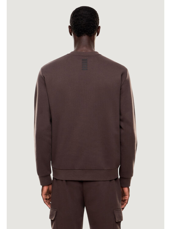 EA7 Emporio Armani EA7 Emporio Armani Felpa 8NPM34 PJVTZ Marrone Casual Fit