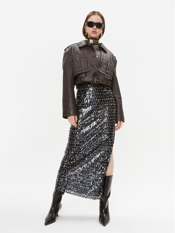 Patrizia Pepe Patrizia Pepe Официална рокля 2A2670/A352-FE05 Черен Slim Fit