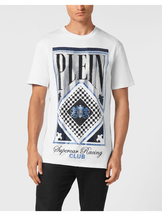 PHILIPP PLEIN PHILIPP PLEIN T-shirt 21097 Bianco Regular Fit