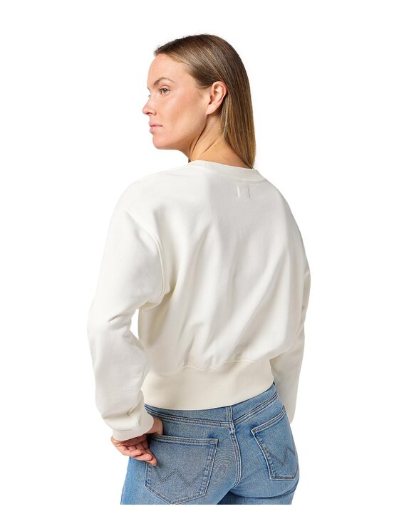 Wrangler Wrangler Bluza 112362584 Biały Loose Fit