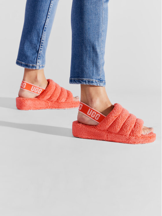 Ugg Ugg Kapcie W Fluff Yeah Terry 1127116 Pomarańczowy