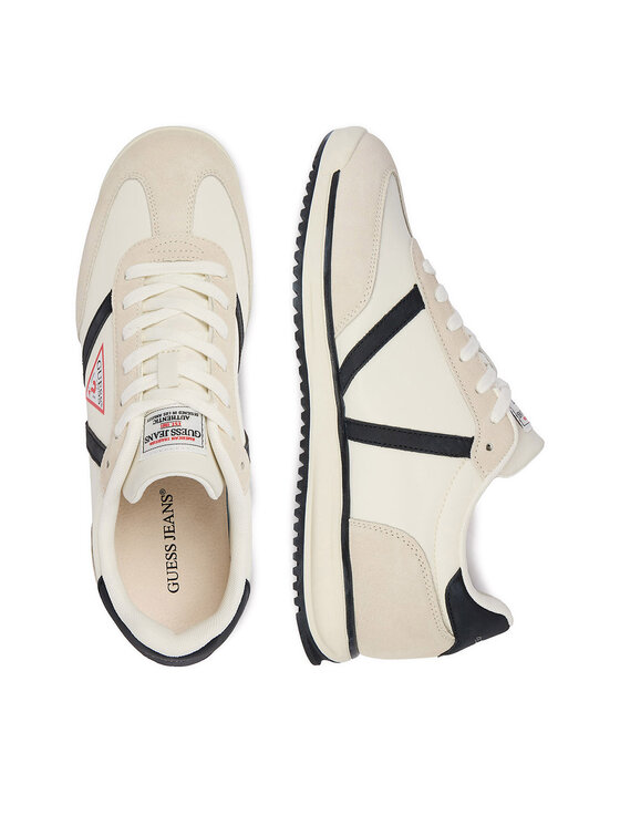 Guess Jeans Guess Jeans Sneakersy CWBEO-DELAND-02 WE Écru