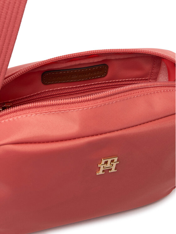 Tommy Hilfiger Tommy Hilfiger Torebka Popette Camera Bag AW0AW17704 Koralowy
