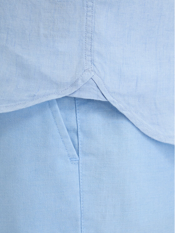 Tommy Hilfiger Tommy Hilfiger Krekls MW0MW41531 Gaiši zila Regular Fit