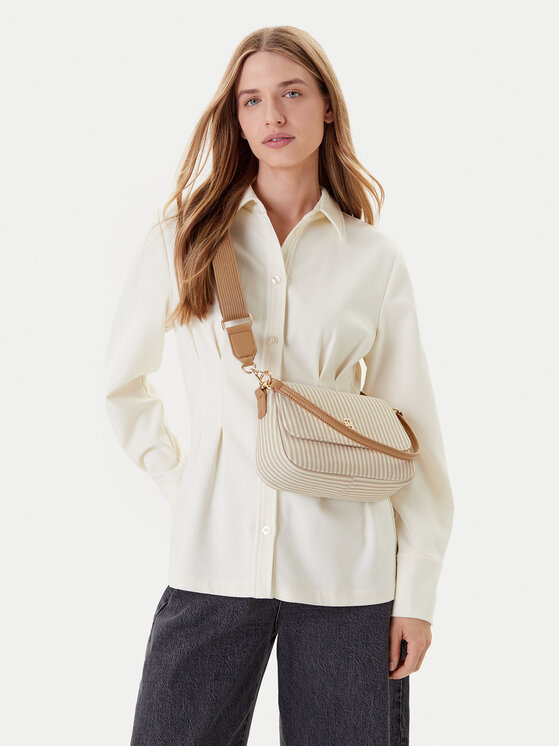 Tommy Hilfiger Tommy Hilfiger Handtasche Poppy Summer Conv. Crossover AW0AW17166 Beige