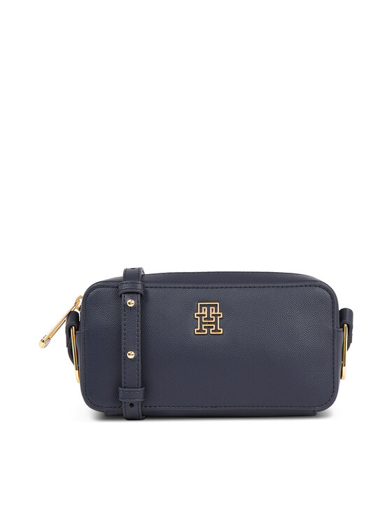 Geantă Tommy Hilfiger Th Timeless Camera Bag AW0AW15245 Space Blue DW6