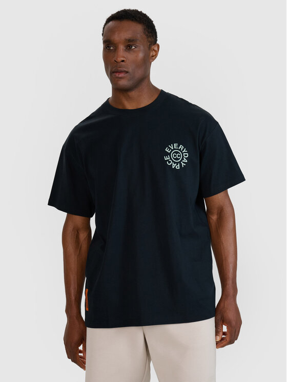 4F 4F T-shirt A NEW ROAD AHEAD Nero Oversize
