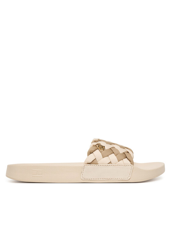 Tommy Hilfiger Tommy Hilfiger Papucs Th Braided Pool Slide FW0FW09203 Bézs