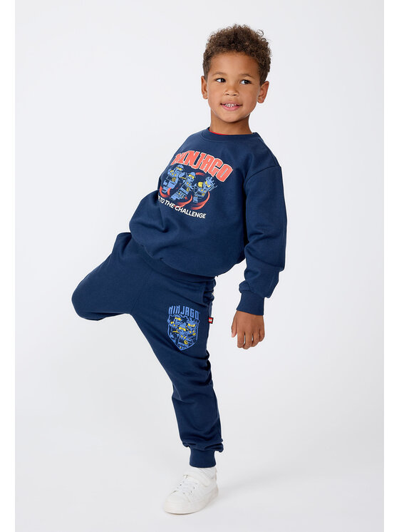 LEGO LEGO Bluza 11011370/590 Granatowy Regular Fit