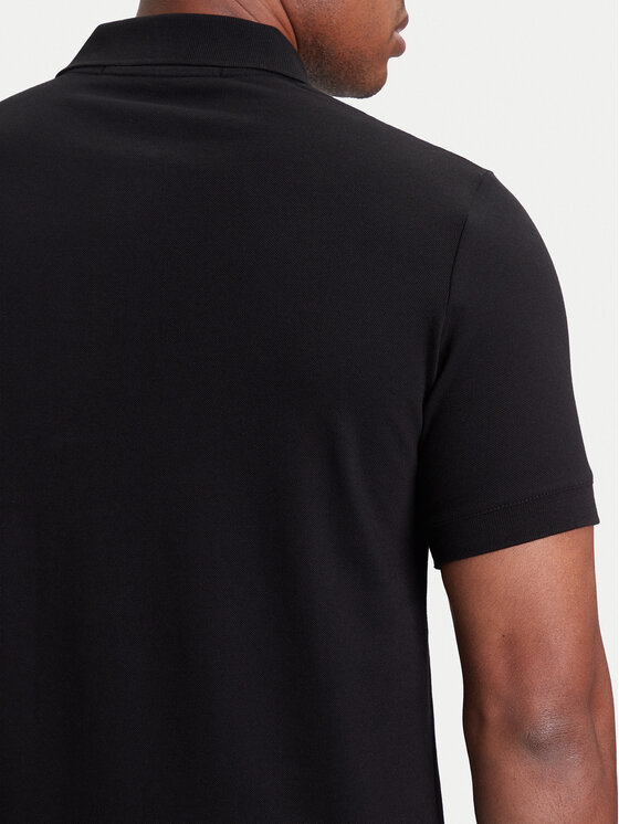 KARL LAGERFELD KARL LAGERFELD Polo 745022 553231 Czarny Regular Fit