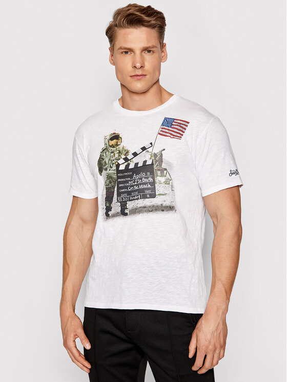 T-shirt Skylar SKY0001 CIAK01 Bianco Regular Fit