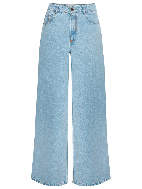 Magda Matyja Magda Matyja Jeansy MADISON JEANS Niebieski Loose Fit