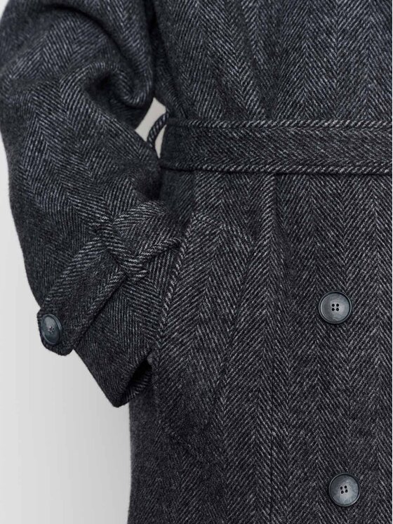 La Mania La Mania Cappotto ORLANDO 2 Grigio Classic Fit