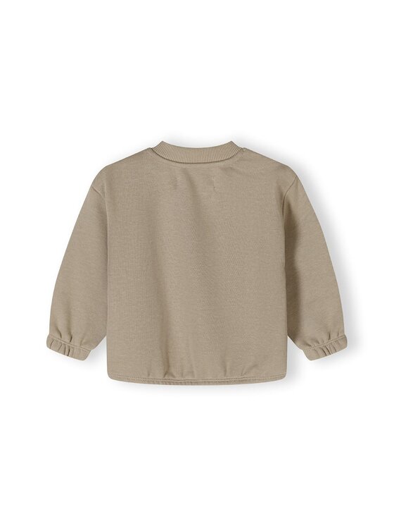 MINOTI MINOTI Bluza 24fleece13 Beżowy Regular Fit
