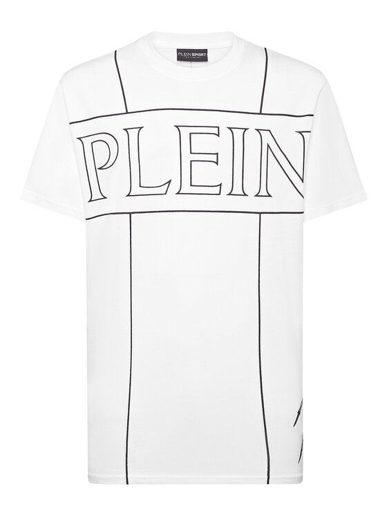 Plein Sport Plein Sport T-shirt 19549 Bianco Regular Fit