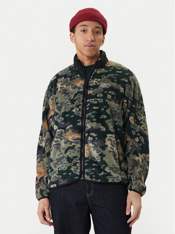 Element Element Polár kabát Classic Sherpa ELYJK00223 Zöld Regular Fit