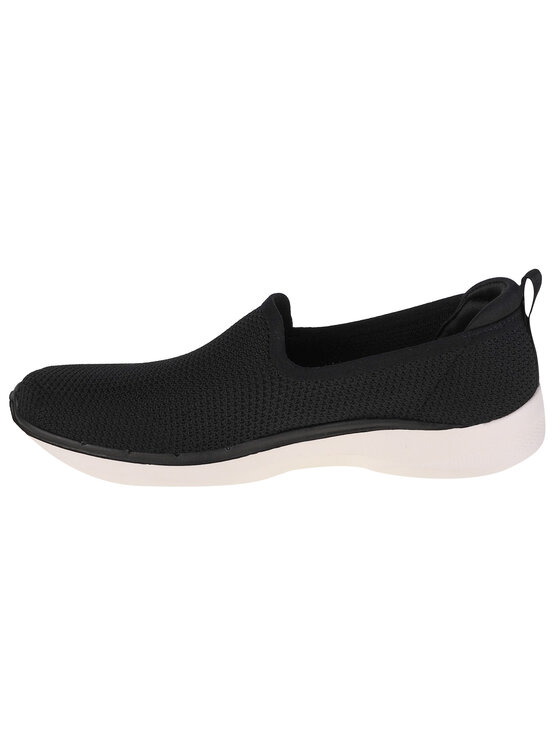 Skechers Skechers Sneakersy Skechers Go Walk 6 - Clear Virtue Czarny