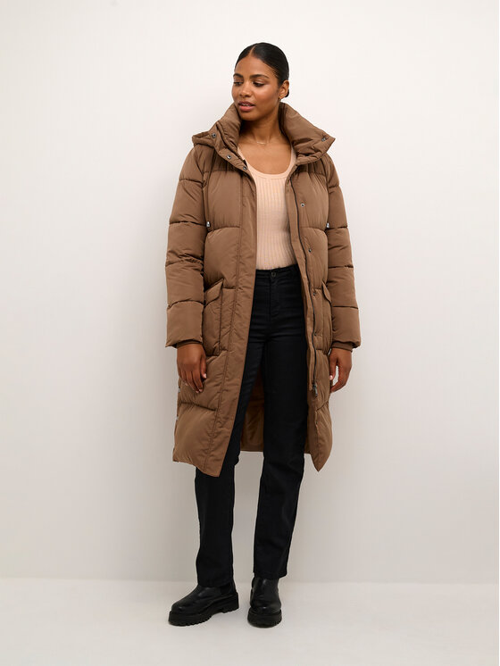 Kaffe Kaffe Winterjacke Anika 10504086 Braun Regular Fit