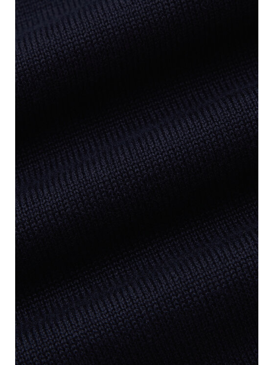 Lancerto Lancerto Sweter Sindre SW073225000058 Granatowy Regular Fit